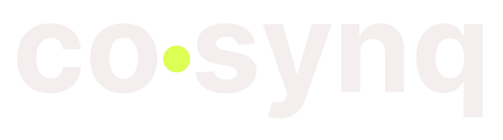 co-synq white logo
